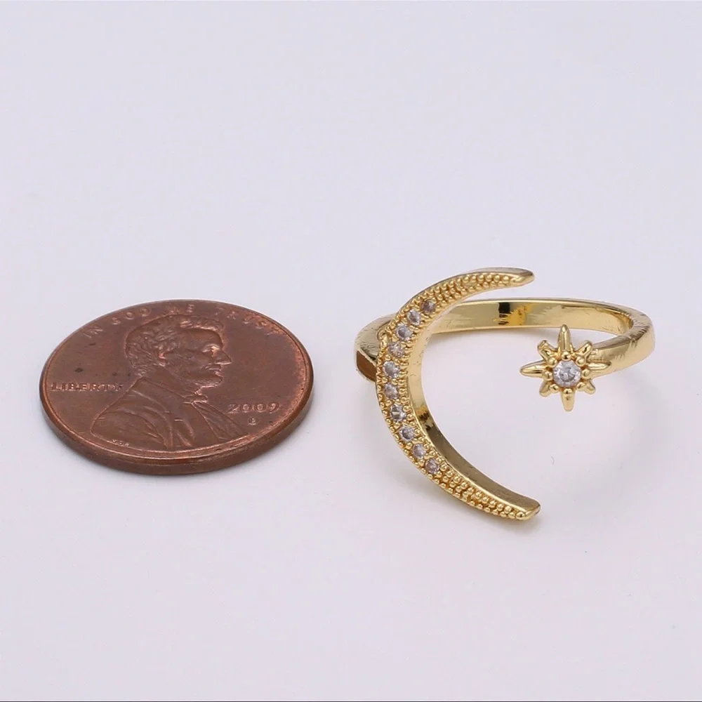 CZ Star Ring - Picture 3 of 4